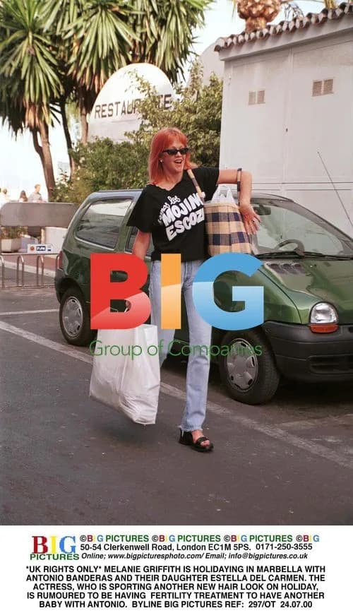 Melanie Griffith Holidays in Marbella
