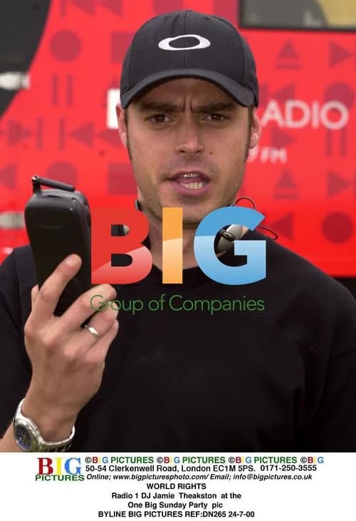 DJ Jamie Theakston at One Big Sunday Party