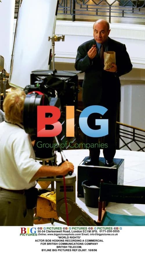 Bob Hoskins Recording BT Commercial