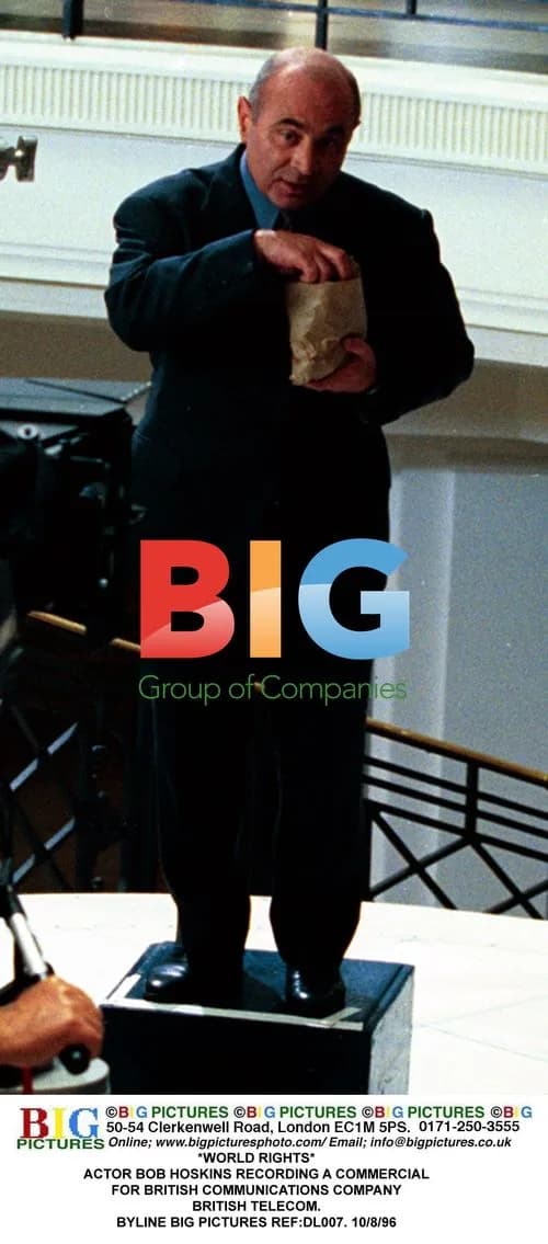 Bob Hoskins Recording BT Commercial