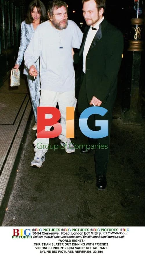Christian Slater Dining in London