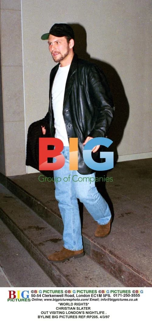 Christian Slater in London Nightlife