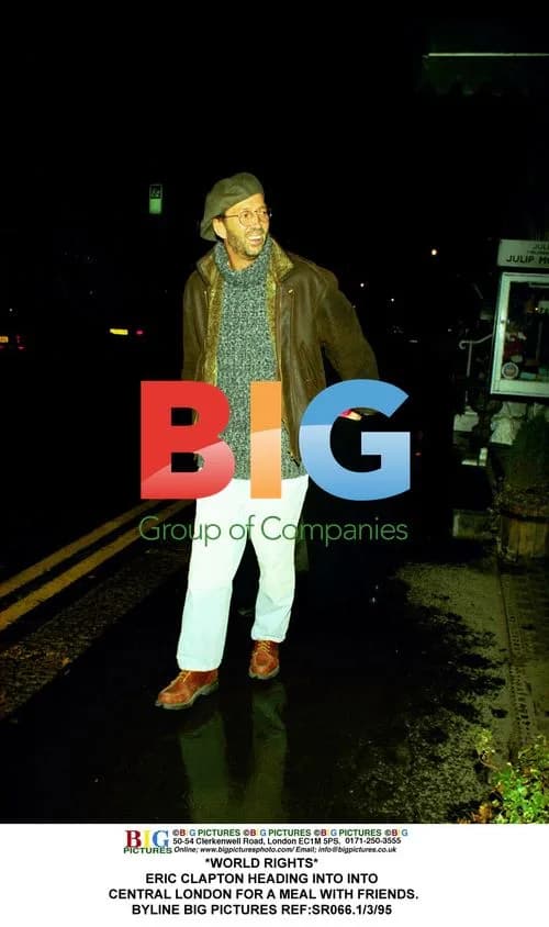 Eric Clapton Heading to London Meal