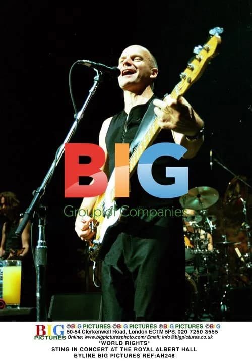 STING IN CONCERT AT THE ROYAL ALBERT HALL
