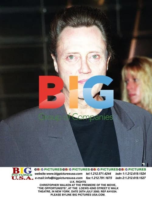 Christopher Walken at The Opportunists Premiere