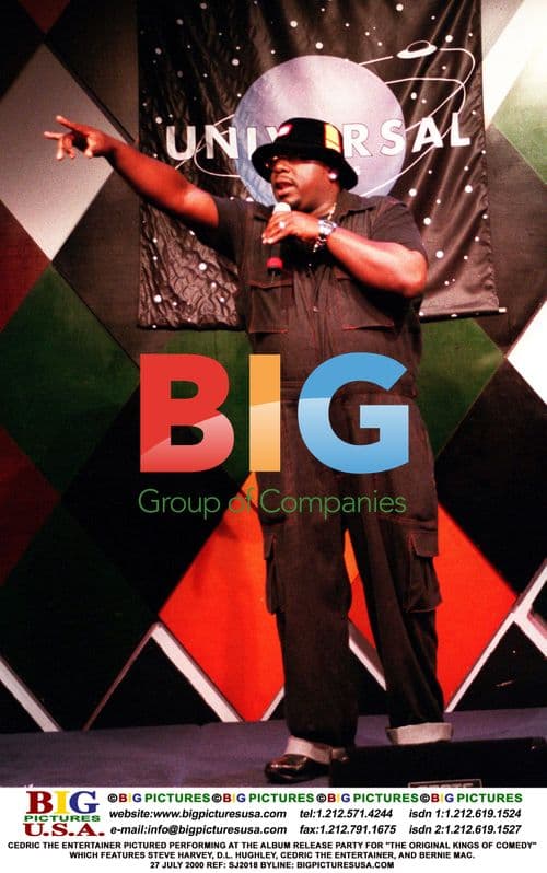 Cedric the Entertainer at "Kings of Comedy" album release