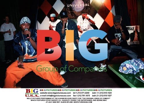 Nelly Performs at 'Kings of Comedy' Album Release