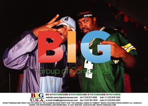 Sticky Fingaz and Tracy Lee at 'Kings of Comedy' party