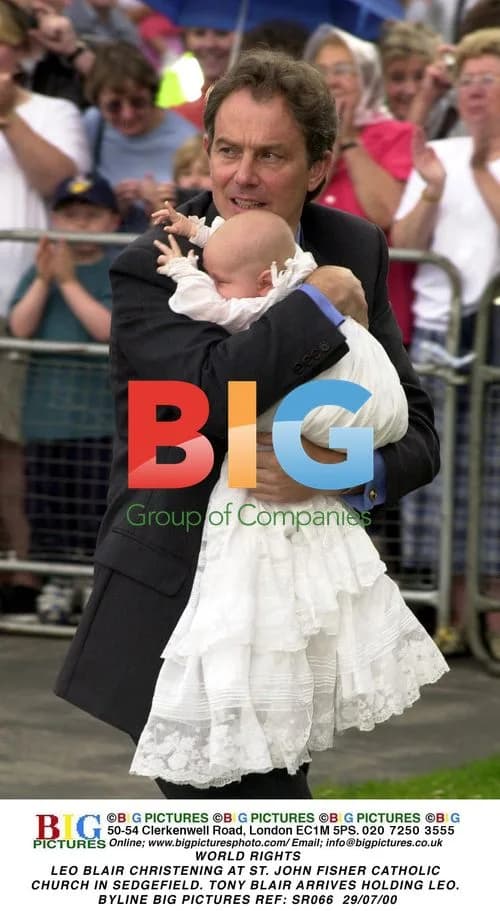 Leo Blair Christening in Sedgefield