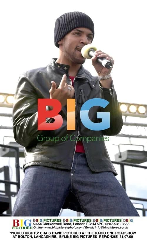 Craig David at Radio One Roadshow in Bolton