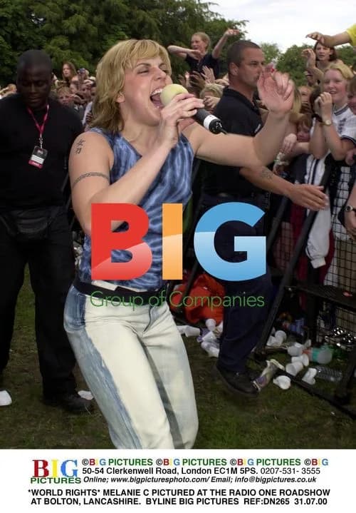 Mel C at Radio 1 One Big Sunday Show