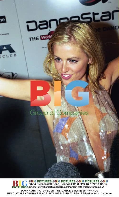 Donna Air at Dance Star 2000 Awards