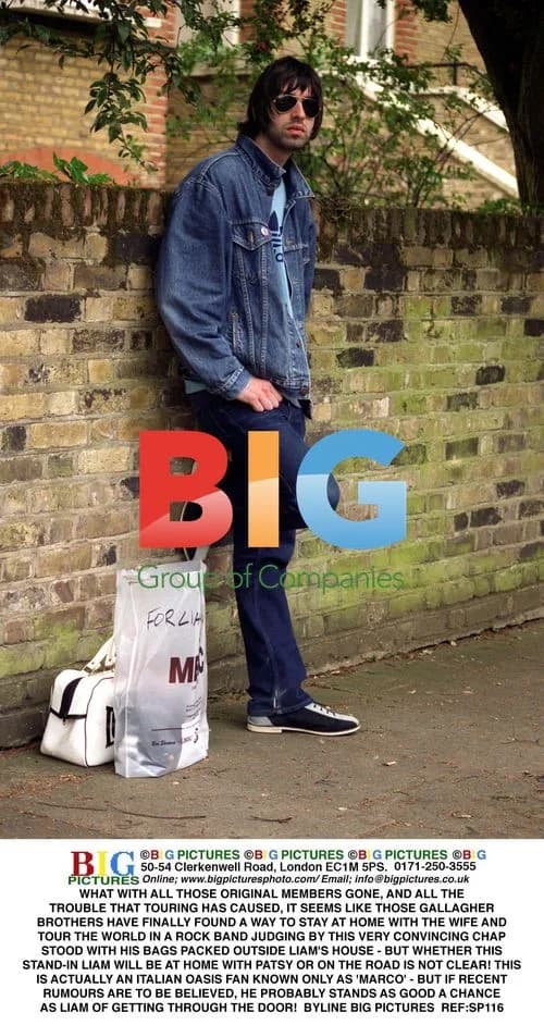 Oasis Fan Spotted Outside Liam Gallagher's House