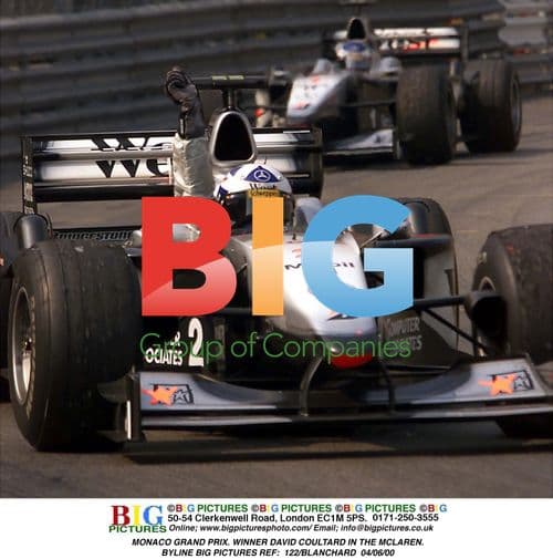 David Coulthard Wins Monaco Grand Prix