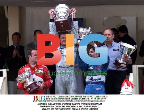 Monaco Grand Prix Podium