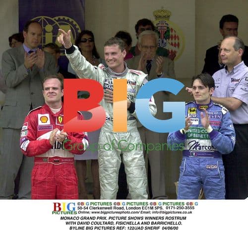 Monaco Grand Prix Winners' Podium