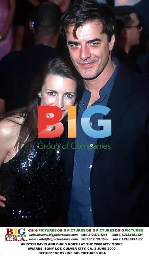 Kristen Davis and Chris North at 2000 MTV Movie Awards