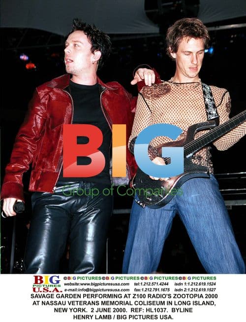Savage Garden at Z100 Radio's Zootopia 2000