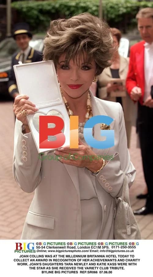 Joan Collins Honored with Variety Club Tribute