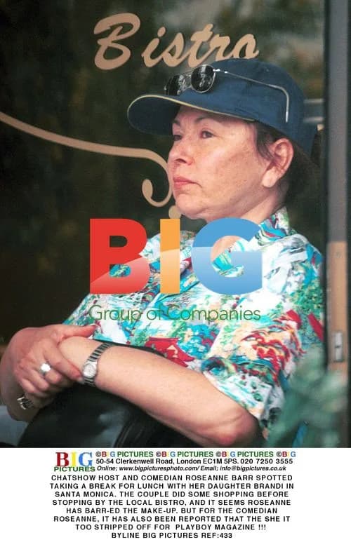 Roseanne Barr Takes Lunch Break with Daughter
