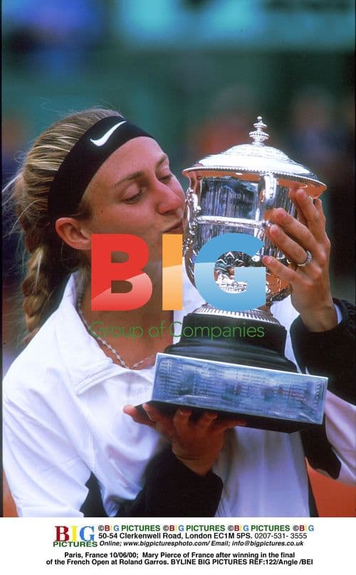Mary Pierce Wins French Open