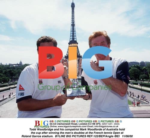 Todd Woodbridge and Mark Woodforde win French Open doubles