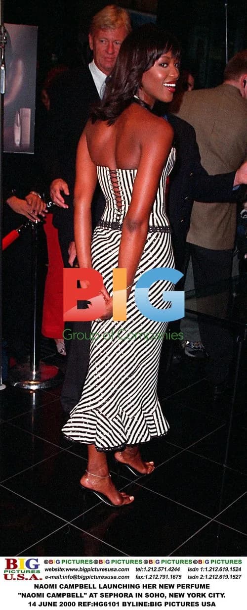Naomi Campbell Launches New Perfume in NYC