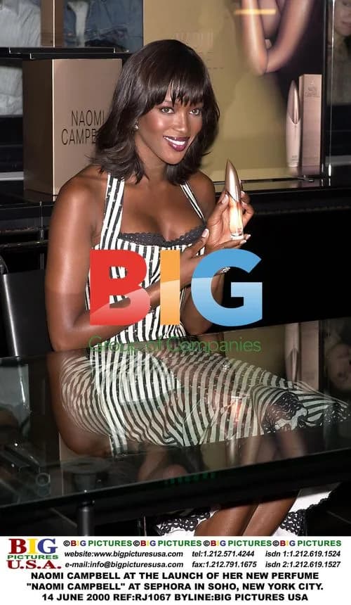 Naomi Campbell Launches New Perfume in NYC
