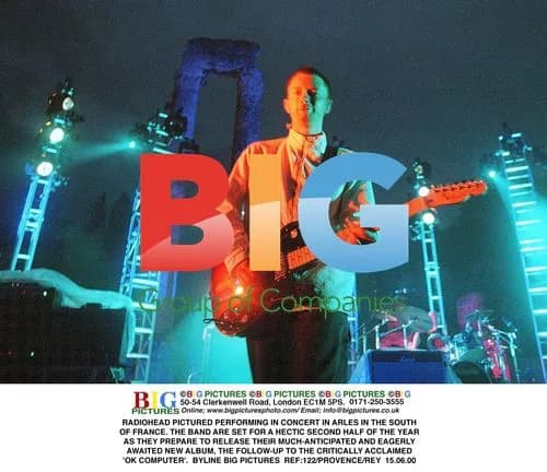 Radiohead Perform in Arles, France