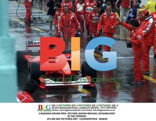 Michael Schumacher at Canadian Grand Prix