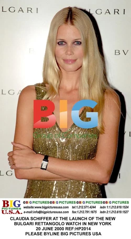 CLAUDIA SCHIFFER AT BULGARI WATCH LAUNCH