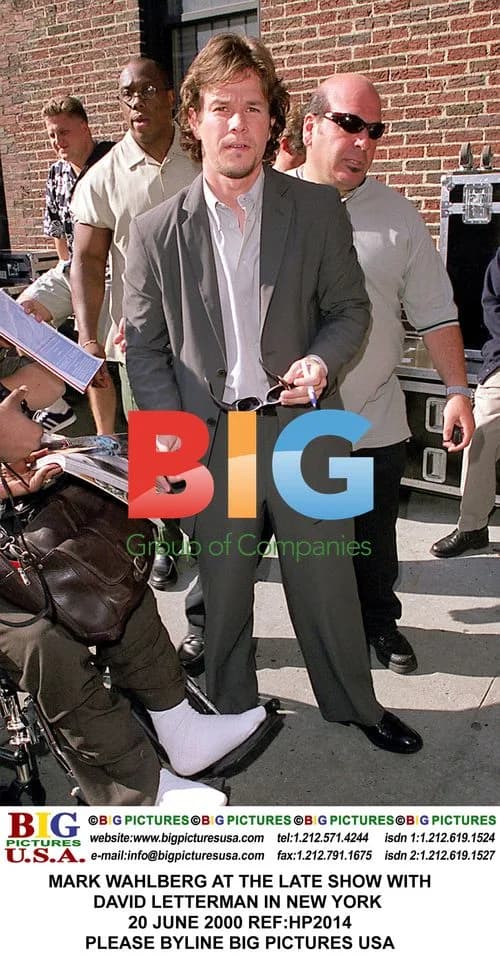 Mark Wahlberg on The Late Show in NYC