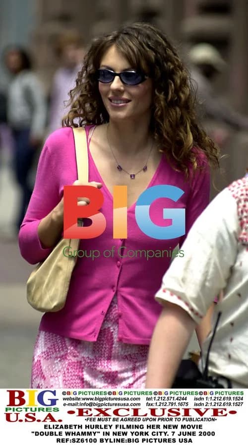 Elizabeth Hurley on New Movie Set in NYC