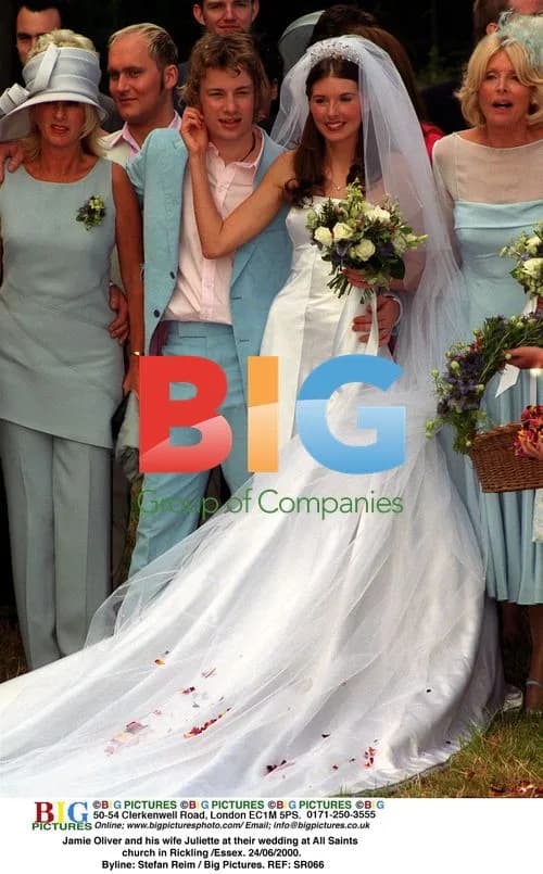 Jamie Oliver's wedding in Rickling, Essex
