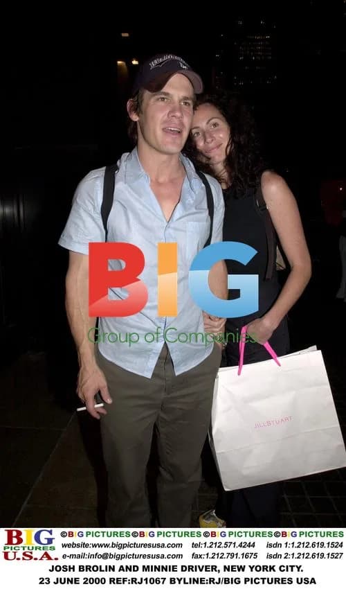 Josh Brolin and Minnie Driver in New York
