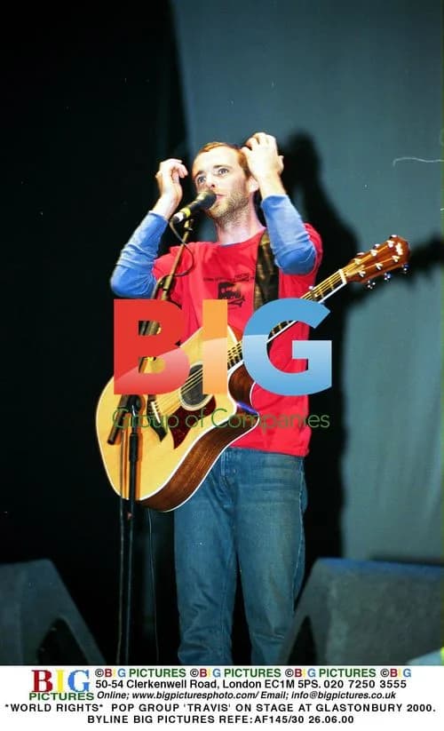 Travis Band at Glastonbury 2000
