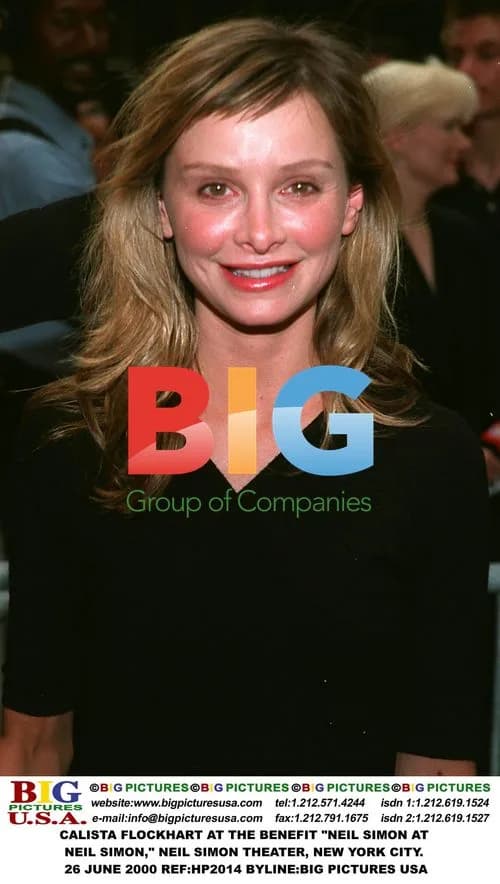 Calista Flockhart at Neil Simon Benefit