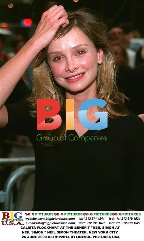 Calista Flockhart at Neil Simon Benefit