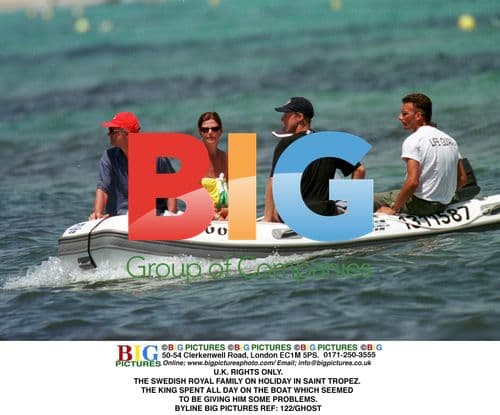 Swedish Royal Family on Holiday in Saint Tropez