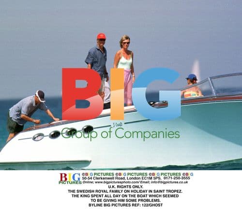 Swedish Royal Family on Vacation in Saint Tropez