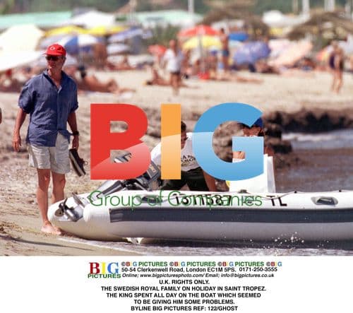 Swedish Royal Family on Holiday in Saint Tropez