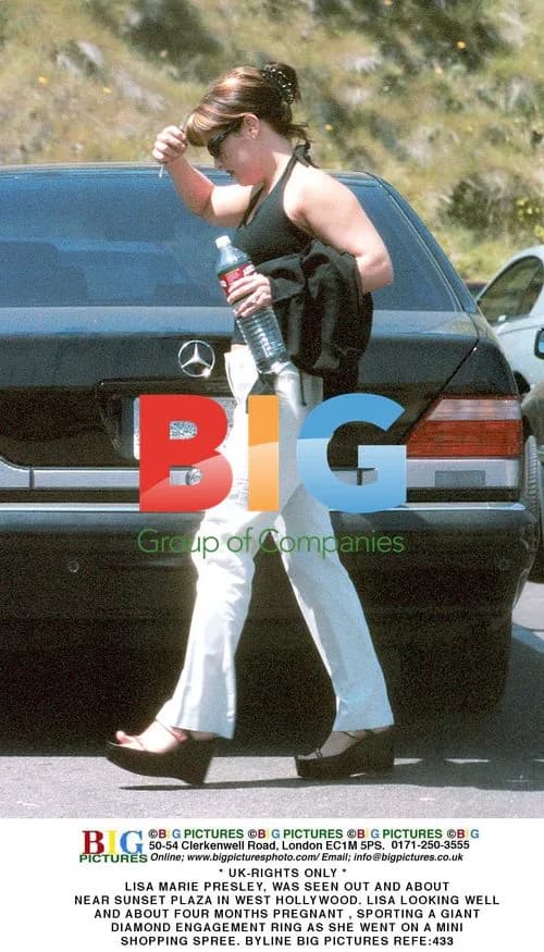 Lisa Marie Presley Spotted Pregnant