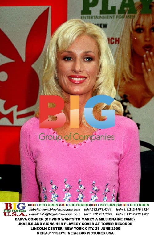 Darva Conger Unveils Playboy Cover