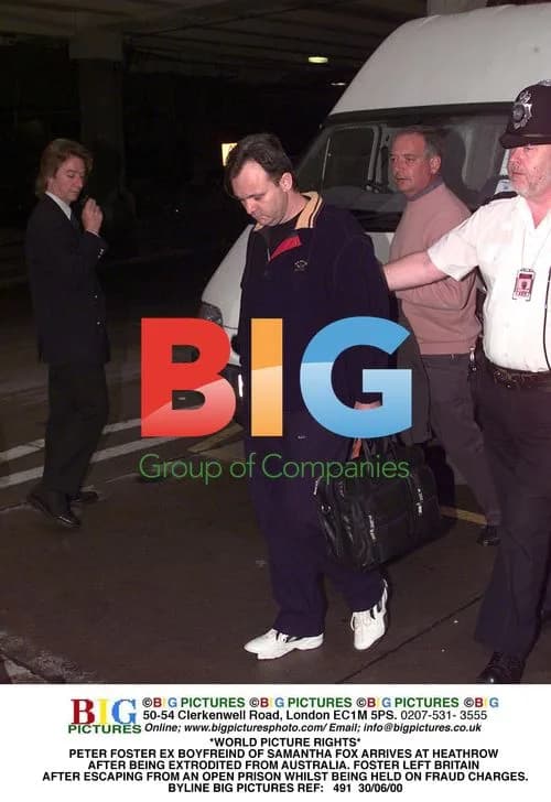 Peter Foster arrives at Heathrow after extradition