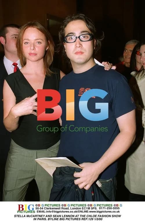 Stella McCartney and Sean Lennon at Chloe Fashion Show
