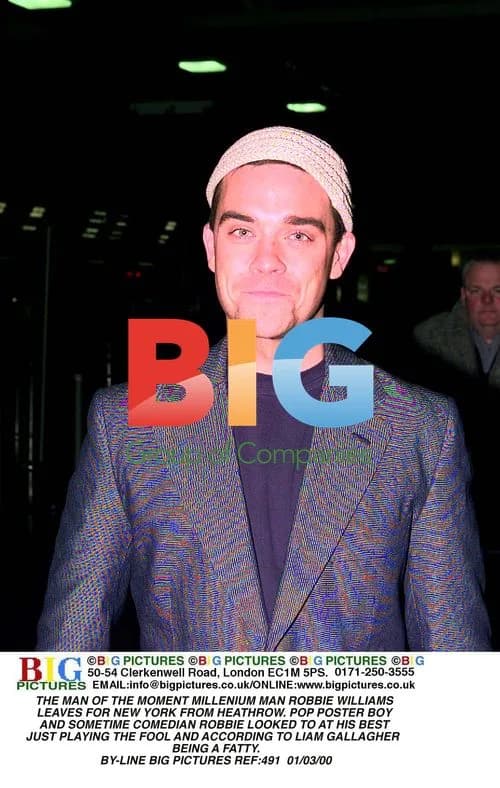 Robbie Williams Heads to NY