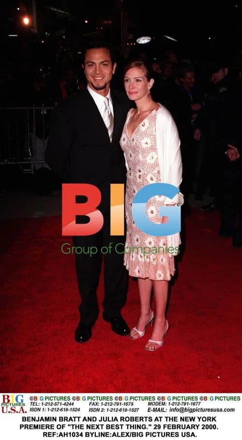 Bratt and Roberts at 'The Next Best Thing' premiere