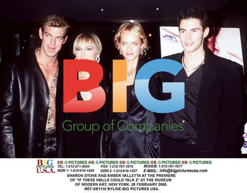 SHARON STONE and AMBER VALLETTA at "If These Walls Could Talk 2" premiere