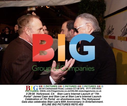 Stan Lee's Internet Launch of "7th Portal" with James Caan