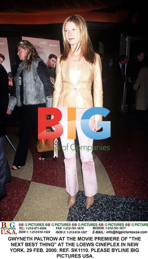Gwyneth Paltrow at "The Next Best Thing" premiere